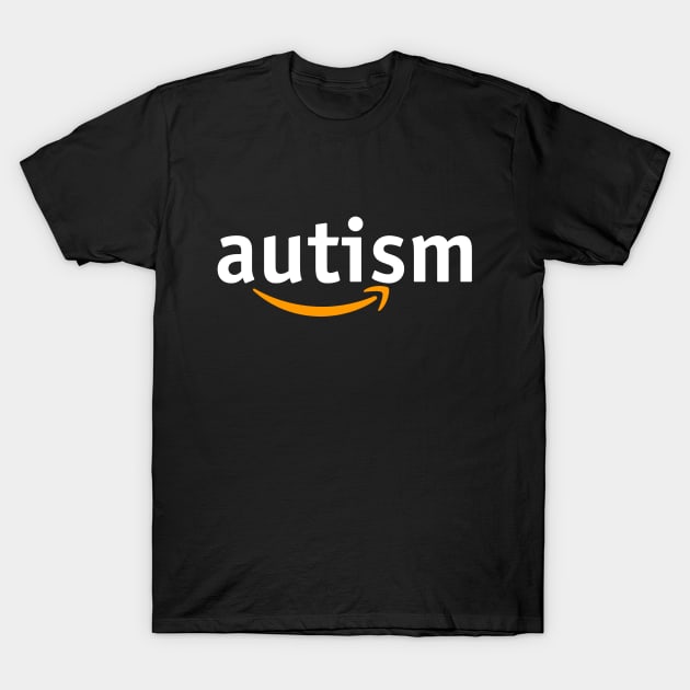 Autism Amazon Logo T-Shirt by NeuroChaos